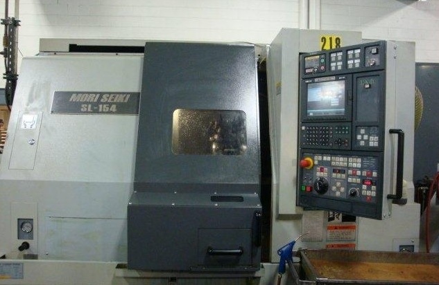 Mori-Seiki 2003 SL-154/500-Y CNC Machine Lathe - CNC C_Axis = Yes Live ...